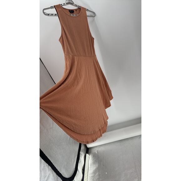 prAna Cozy Up Bayjour Dress size XL pockets sleeveless pink sand Gorpcore casual - Picture 5 of 8